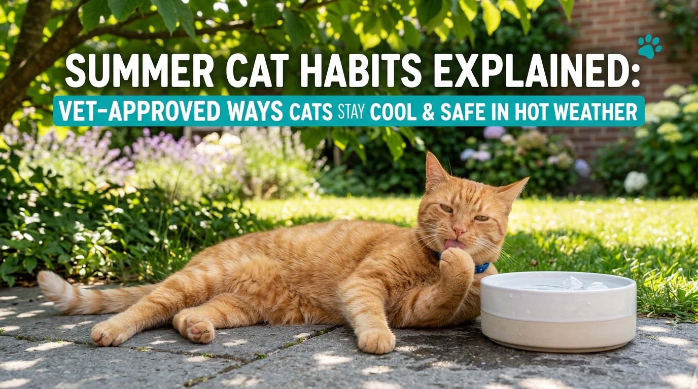 Summer Cat Habits