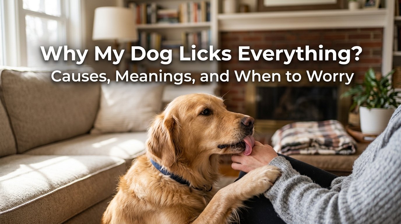 Why My Dog Licks Everything