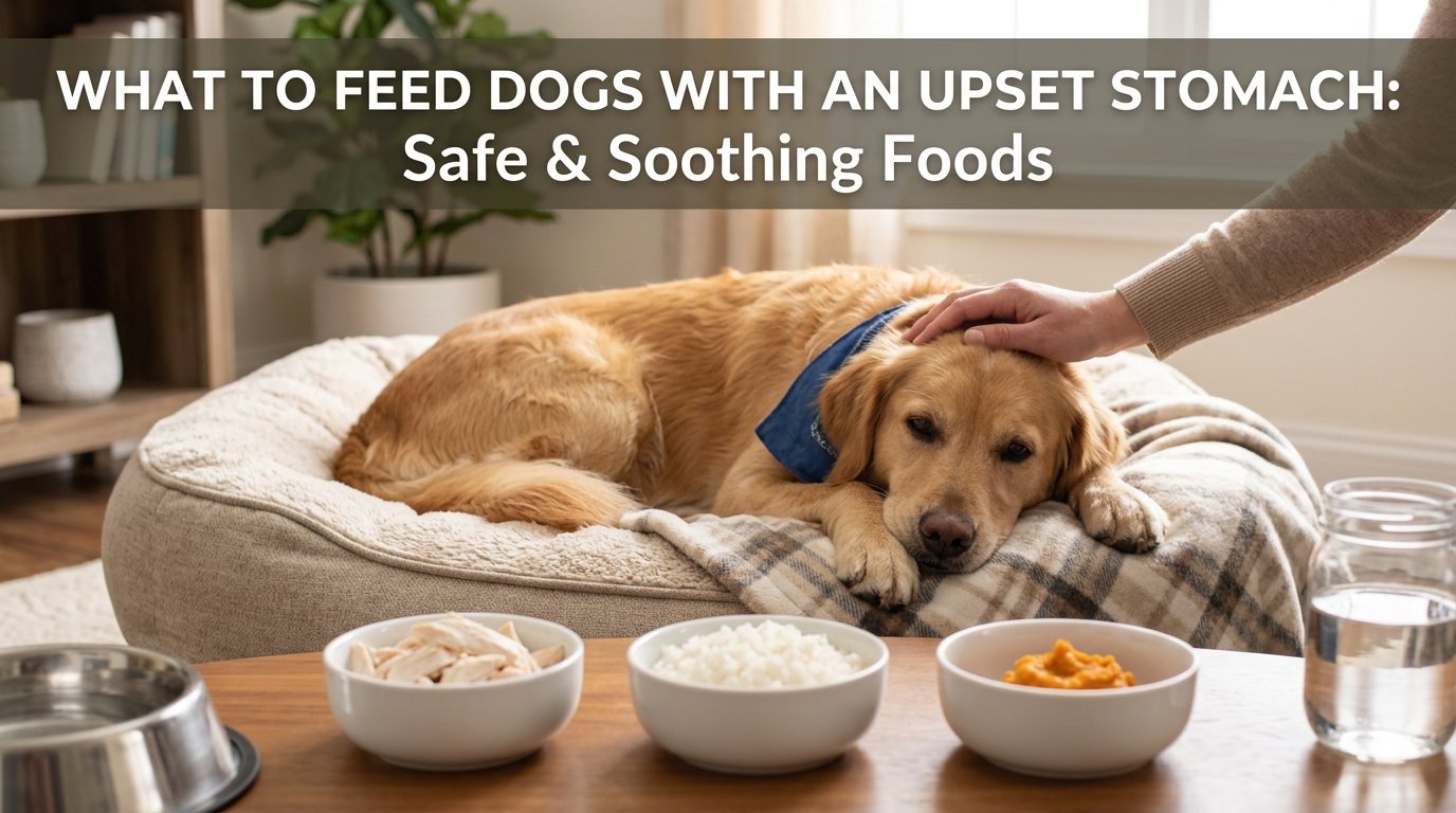 What to Feed Dogs With an Upset Stomach