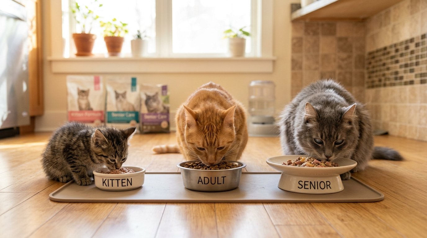 Cat Feeding Schedule by Age