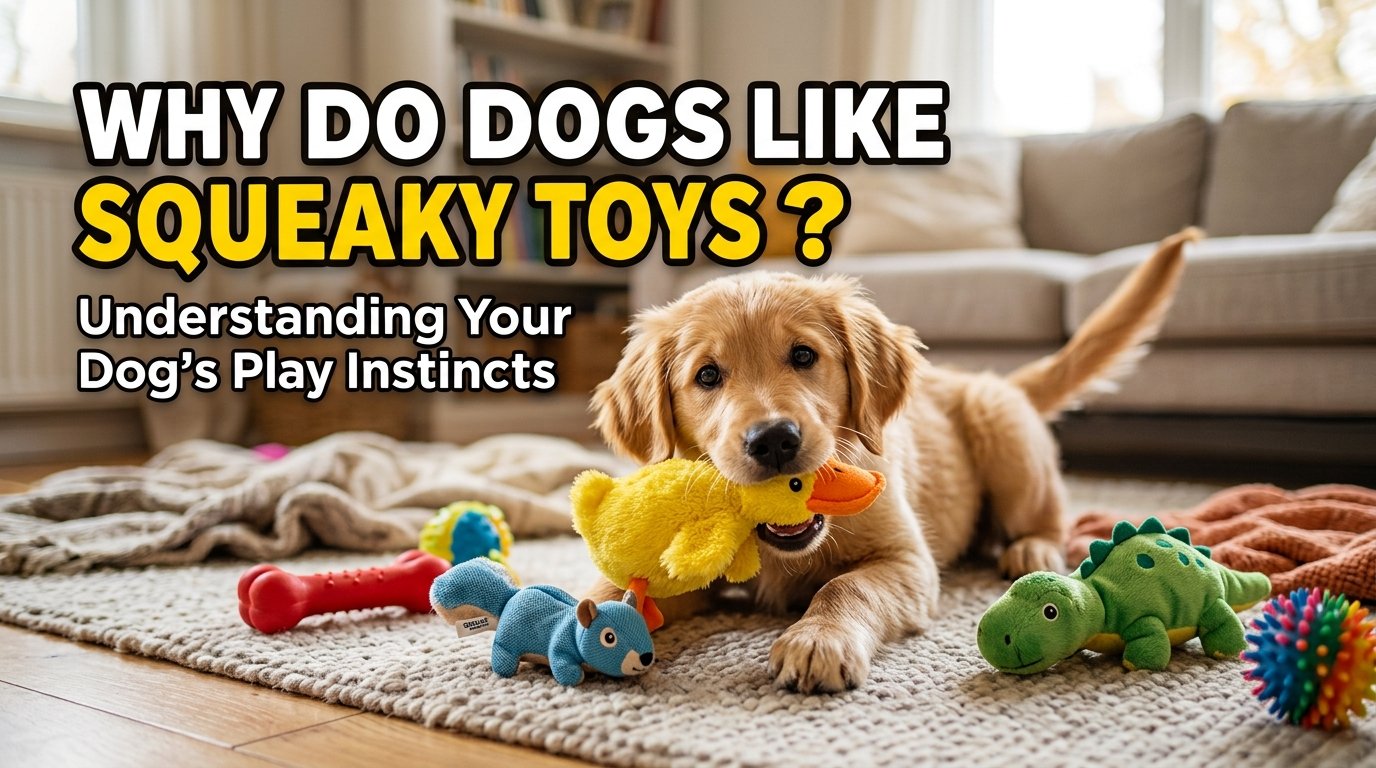 Why Do Dogs Like Squeaky Toys?