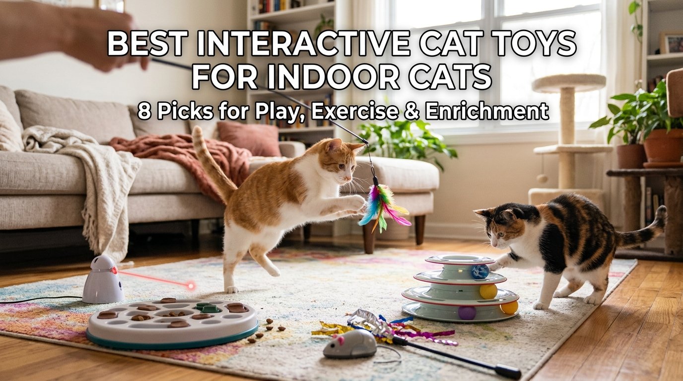 Best Interactive Cat Toys for Indoor Cats: 8 Picks for Play, Exercise & Enrichment